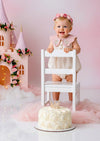 Lullaby Romper in Cream - 