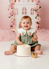 Lullaby Romper in Green - 
