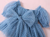 Lullaby Swiss Dot Romper Blue - 