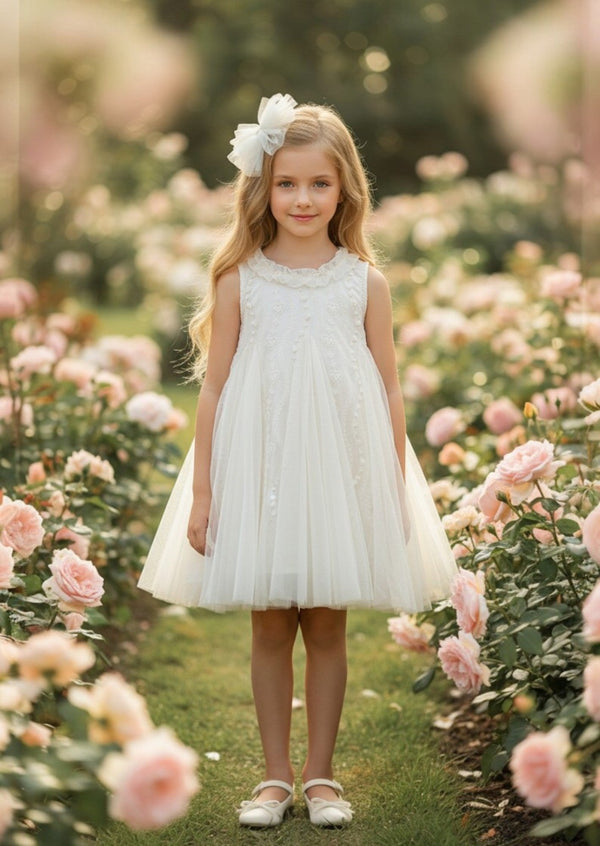 Lumi Dress in Ivory - 