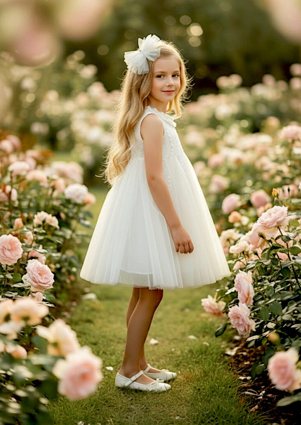 Lumi Dress in Ivory - 