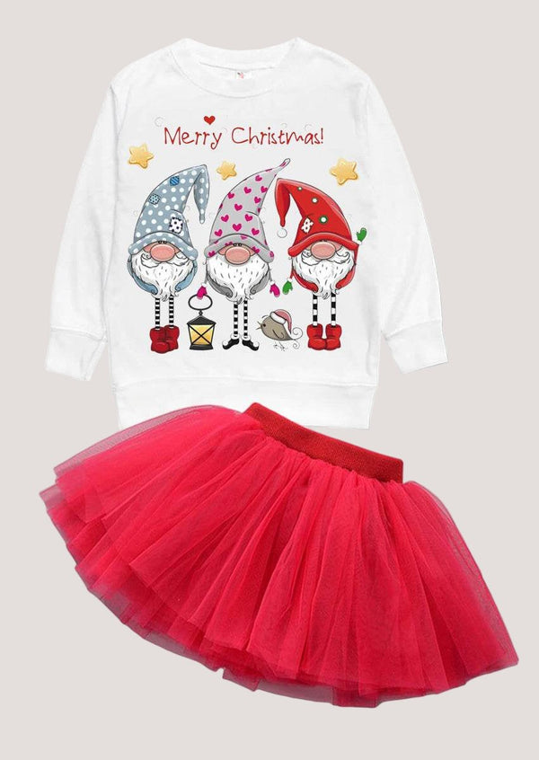 Merry Christmas Elves Crewneck - 