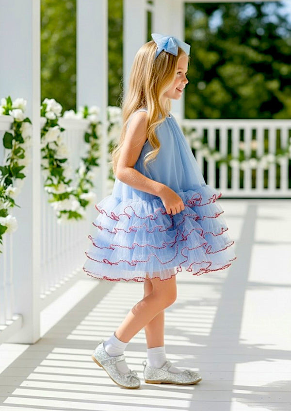 Mianna Dress in Blue - 