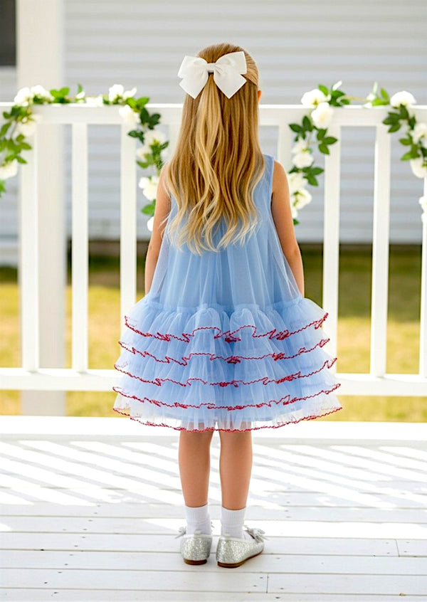 Mianna Dress in Blue - 