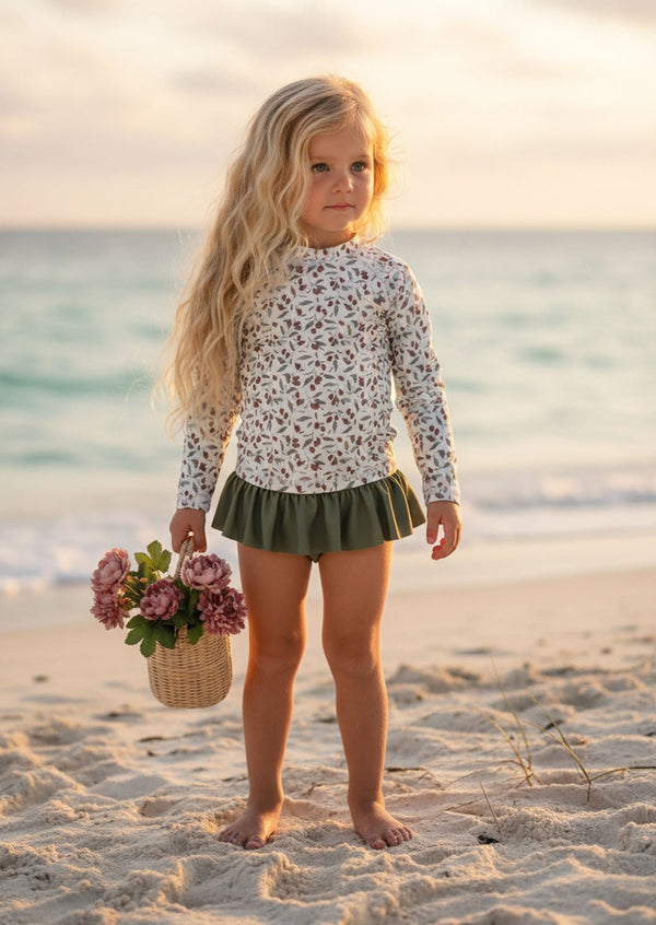 Moana 2 Piece Swimsuit in Hunter - 