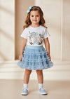 My Little Friends Tee in Blue - 