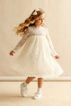 Noralee Beige Lace Dress - 
