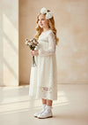 Noralee Beige Lace Dress - 