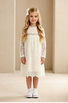 Noralee Beige Lace Dress - 