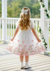 Novelee Pink Butterfly Dress - 