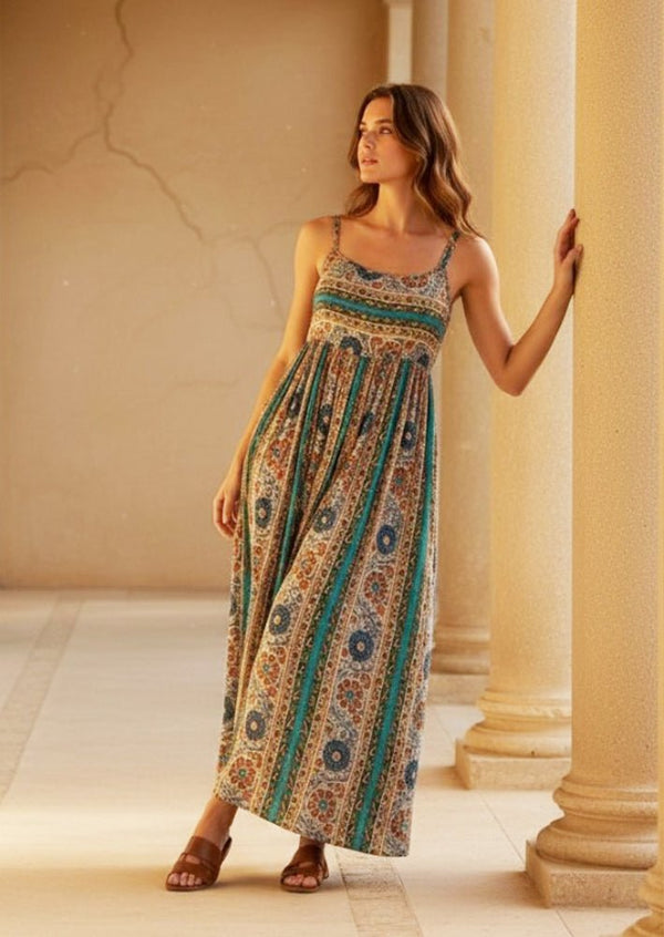 Passerine Dress in Blue - 