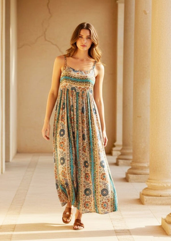 Passerine Dress in Blue - 