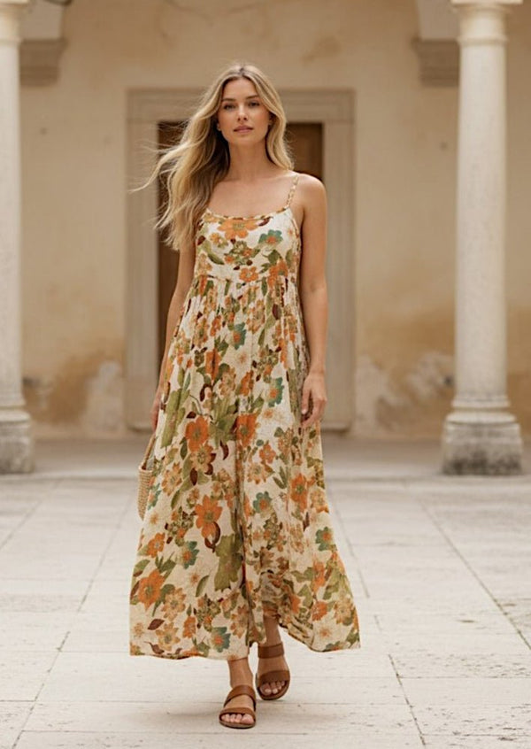 Passerine Dress in Harvest Yellow - 