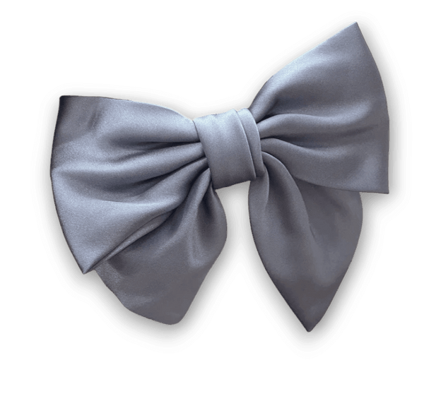 Periwinkle Satin Bow - 