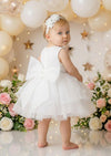 Petit Flowers Birthday Dress White - 