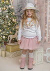 Pink Chiffon Tutu Skirt - 