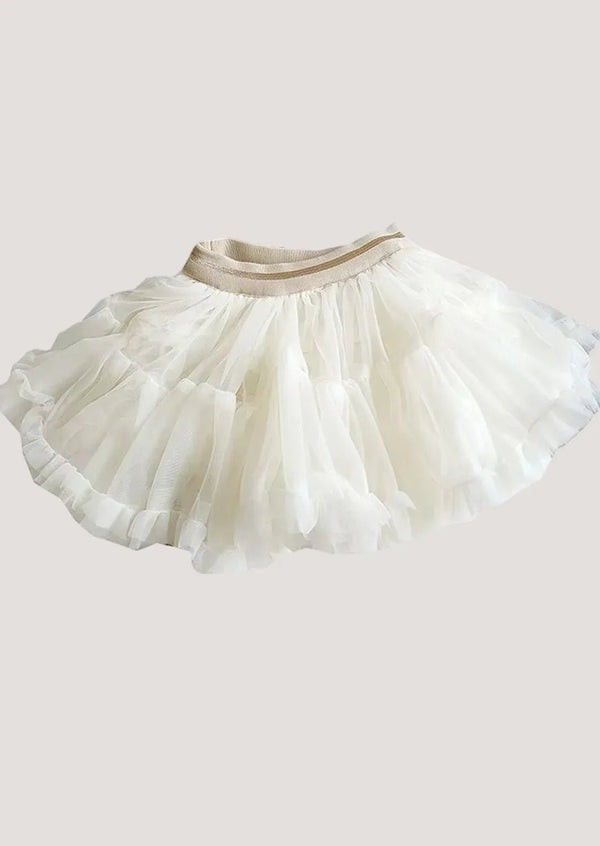 Pink Chiffon Tutu Skirt - 