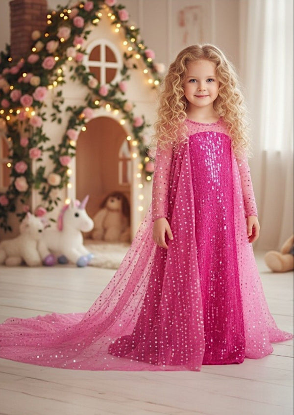 Pink Snow Princess Gown - 
