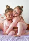 Pink Two - Piece Pajama Set - 
