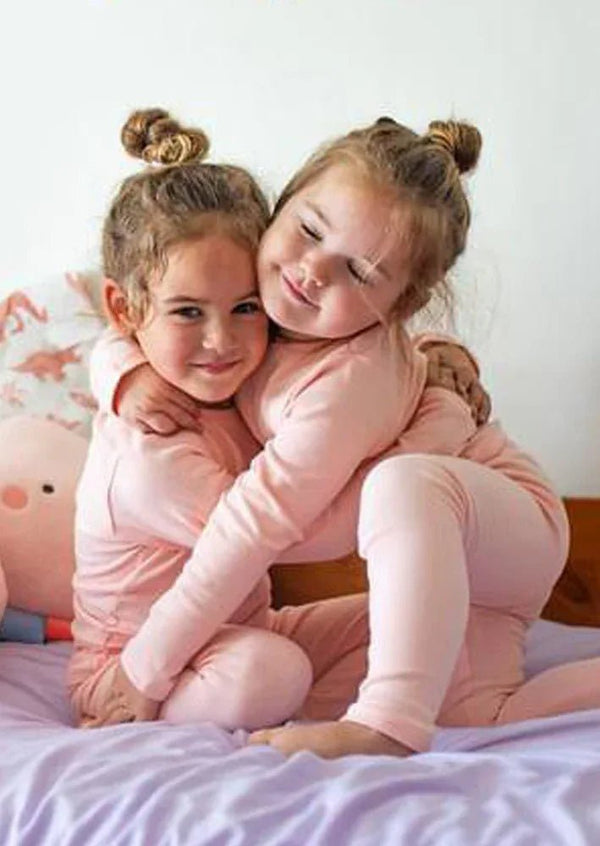 Pink Two - Piece Pajama Set - 