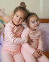 Pink Two - Piece Pajama Set - 