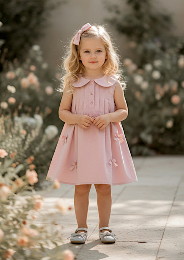 Journee Pink Bow Dress