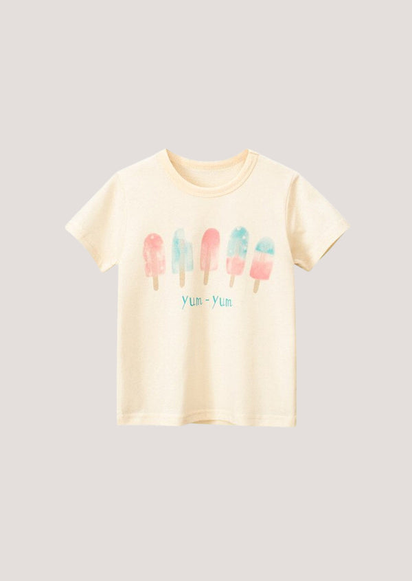 Pink Cream Popsicle Short Sleeve Tee