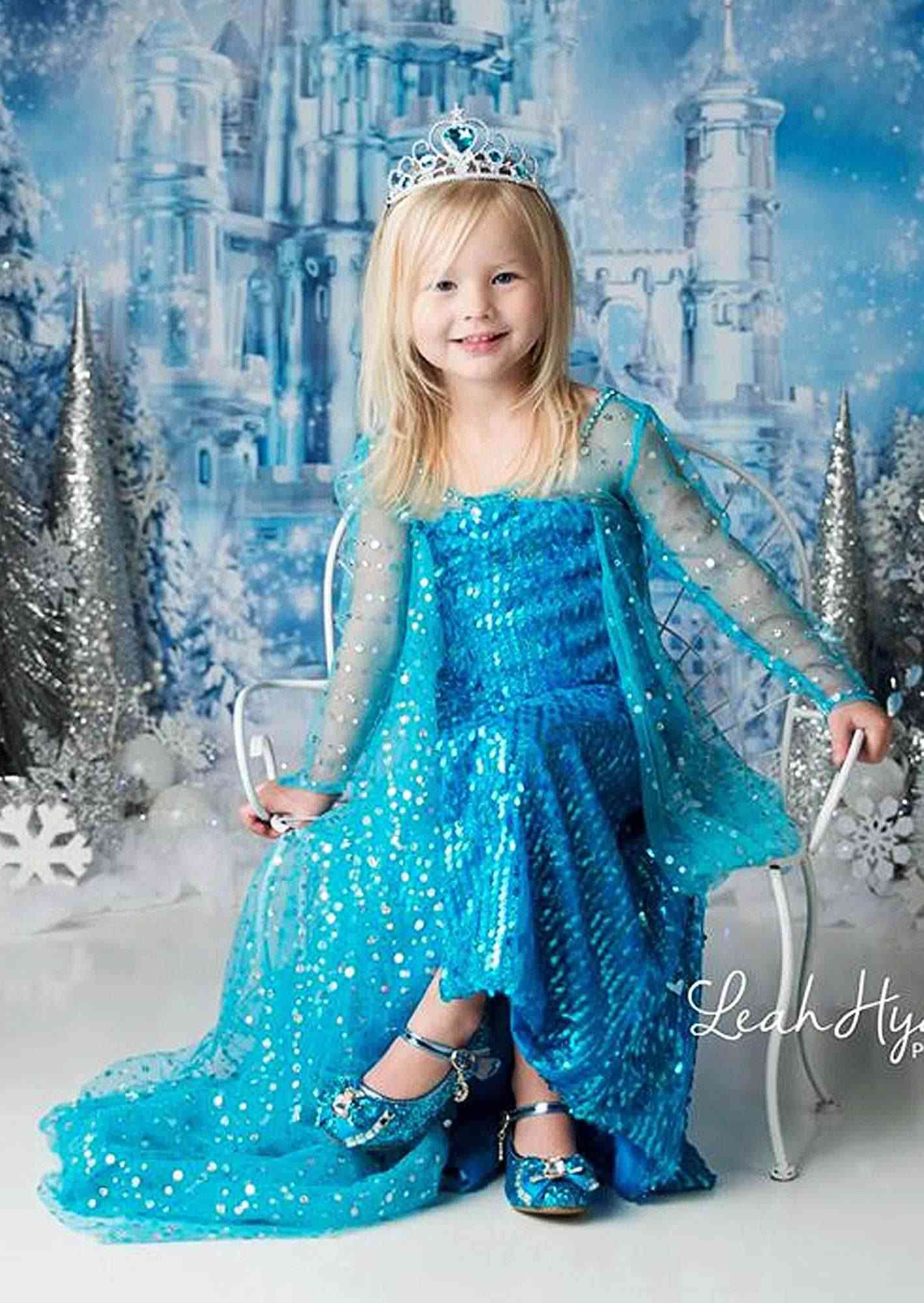 Princess Elsa Inspired Dress