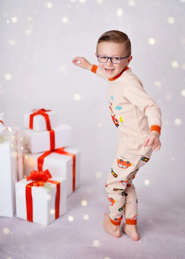 Red Car Pals Boys 2 Pc Pajamas - 