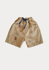 Relaxed Shorts - Cartoon Doodles - 