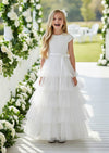 Reverie Flower Girl Dress in White - 