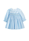 Rose Smocked Baby Dress - 