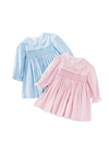 Rose Smocked Baby Dress - 