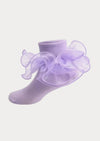 Sheer Ruffle Ankle Socks (6 Colors) - 