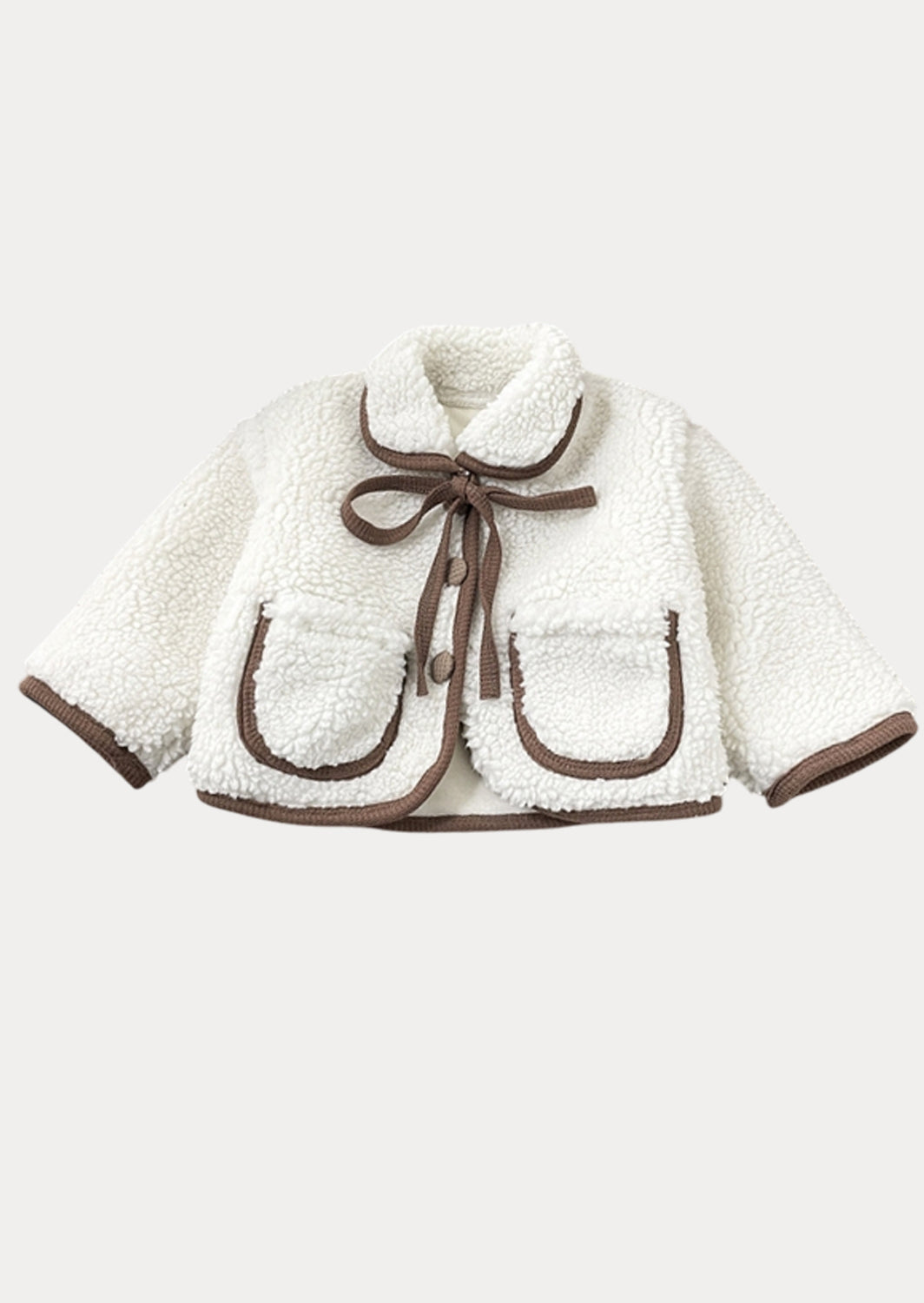 Baby Girl Sherpa Coat