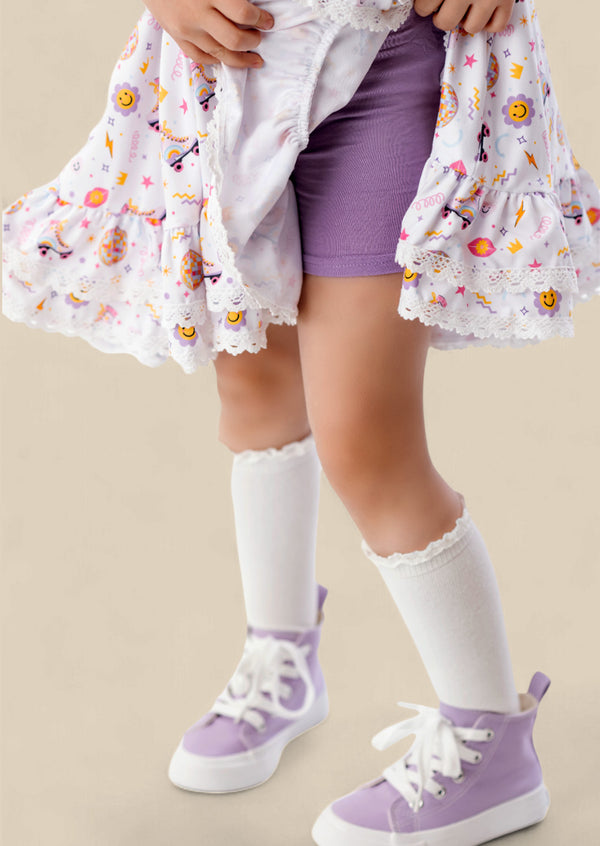 girls twirl dress with bloomers