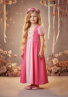 Sleeping Beauty, Aurora Inspired Princess Costume Dress in Pink - 