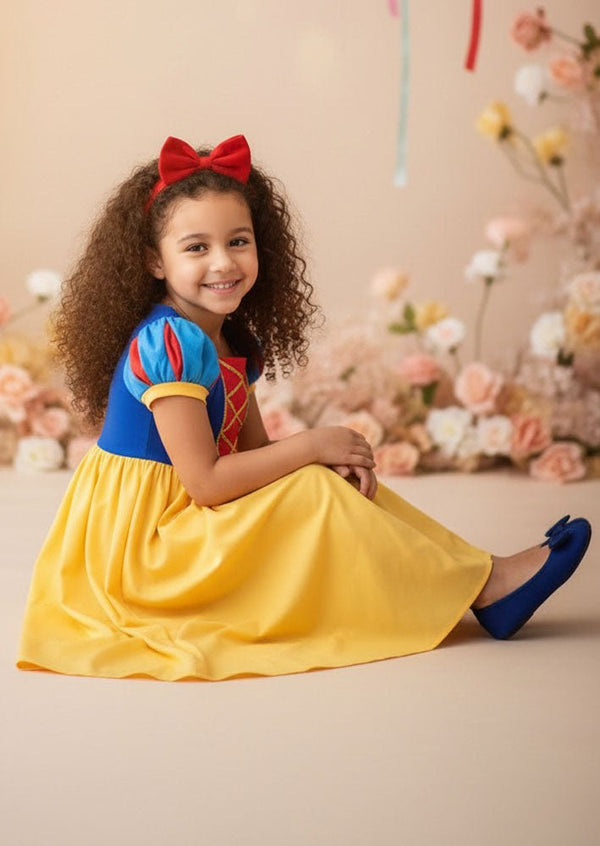 Snow White Inspired Princess Costume Dress - 2-3T Snow White Inspired Princess Costume Dress - 2-3T