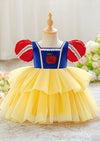 Enchanted Apple Snow White Princess 1st Birthday Dress  Girls Fairytale Costume
