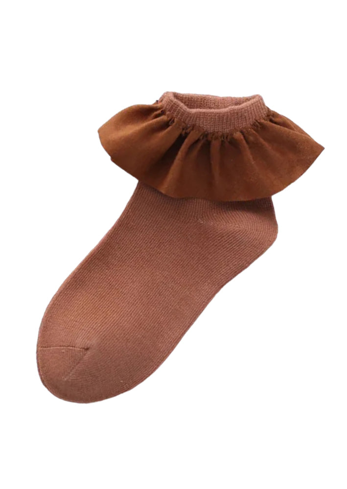 Class Act Set Ruffle Midi Socks 2 Pack