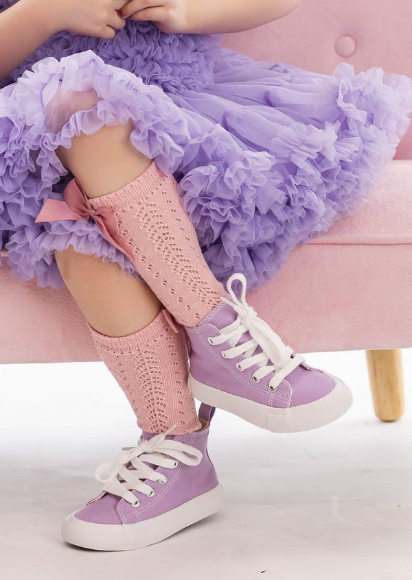 Spanish Bow Knee Socks || Several Colors - 