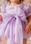 Sugar Plum Romper Lavender Sequin - 