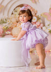 Sugar Plum Romper Lavender Sequin - 
