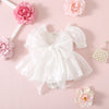 Sugar Plum Romper White Sequin - 