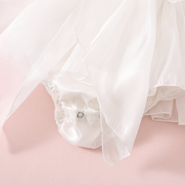 Sugar Plum Romper White Sequin - 