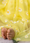 Sunshine Kisses Yellow Baby Girl Birthday Tutu Dress - 