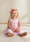 Trailing Roses Twirl Dress Pink - 
