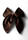 Brown Velvet Hair Bow