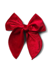 Red Velvet Hair Bow