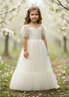 Victoria Ivory Tulle Sweetheart Gown - 